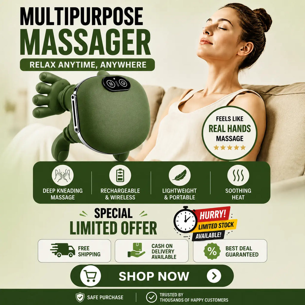 Rechargeable Kneading Massager