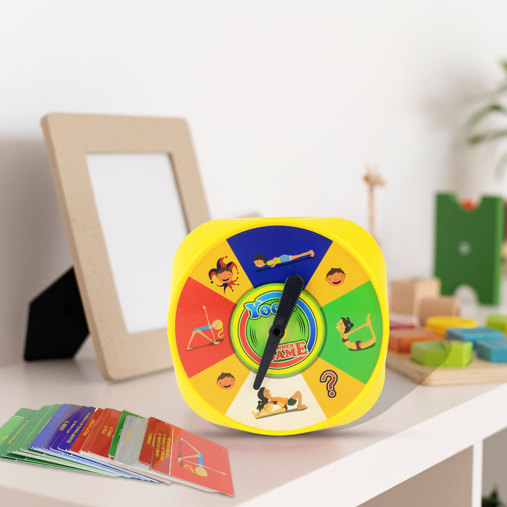 Yoga Spinner Game For Kids And Adults Set