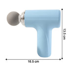 Electric Vibrating Massage Gun With Multiple Interchangeable Heads